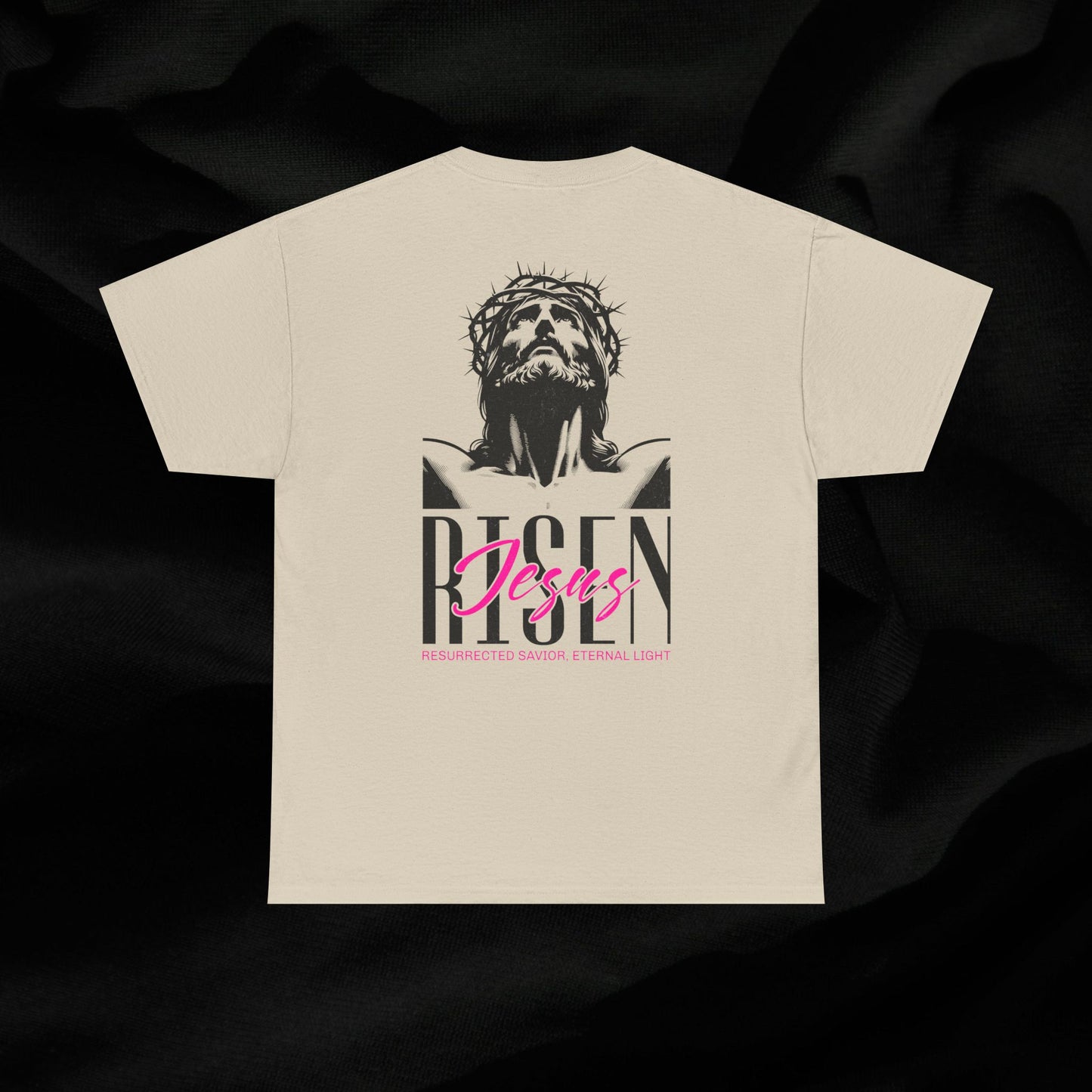 Risen Jesus Heavy Cotton Shirt