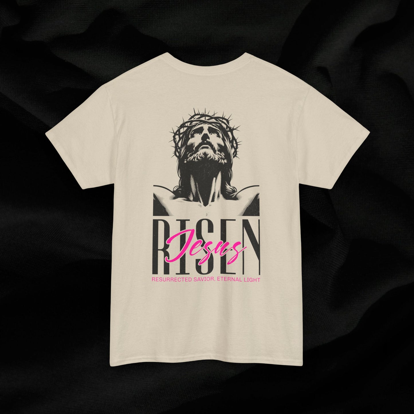 Risen Jesus Heavy Cotton Shirt
