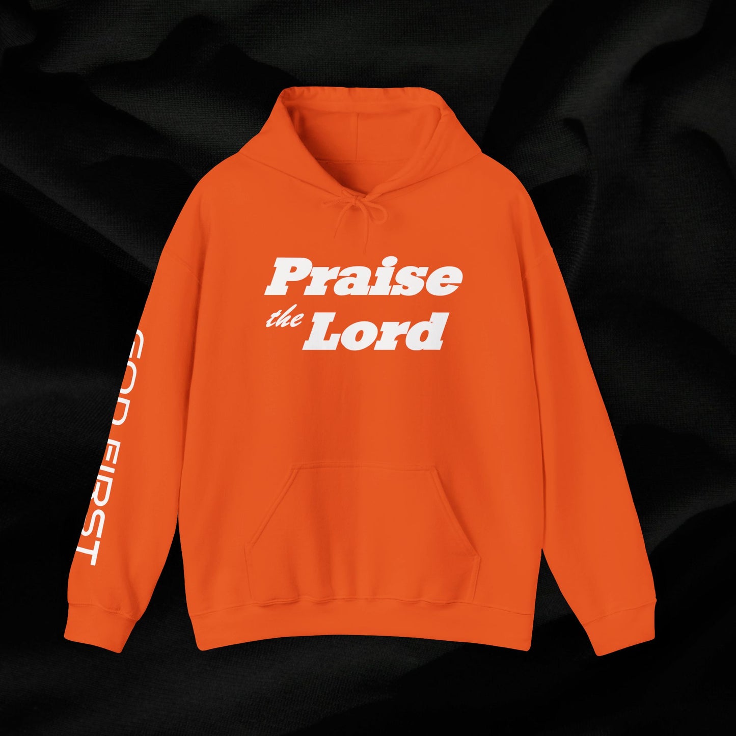 Praise The Lord Heavy Hoodie