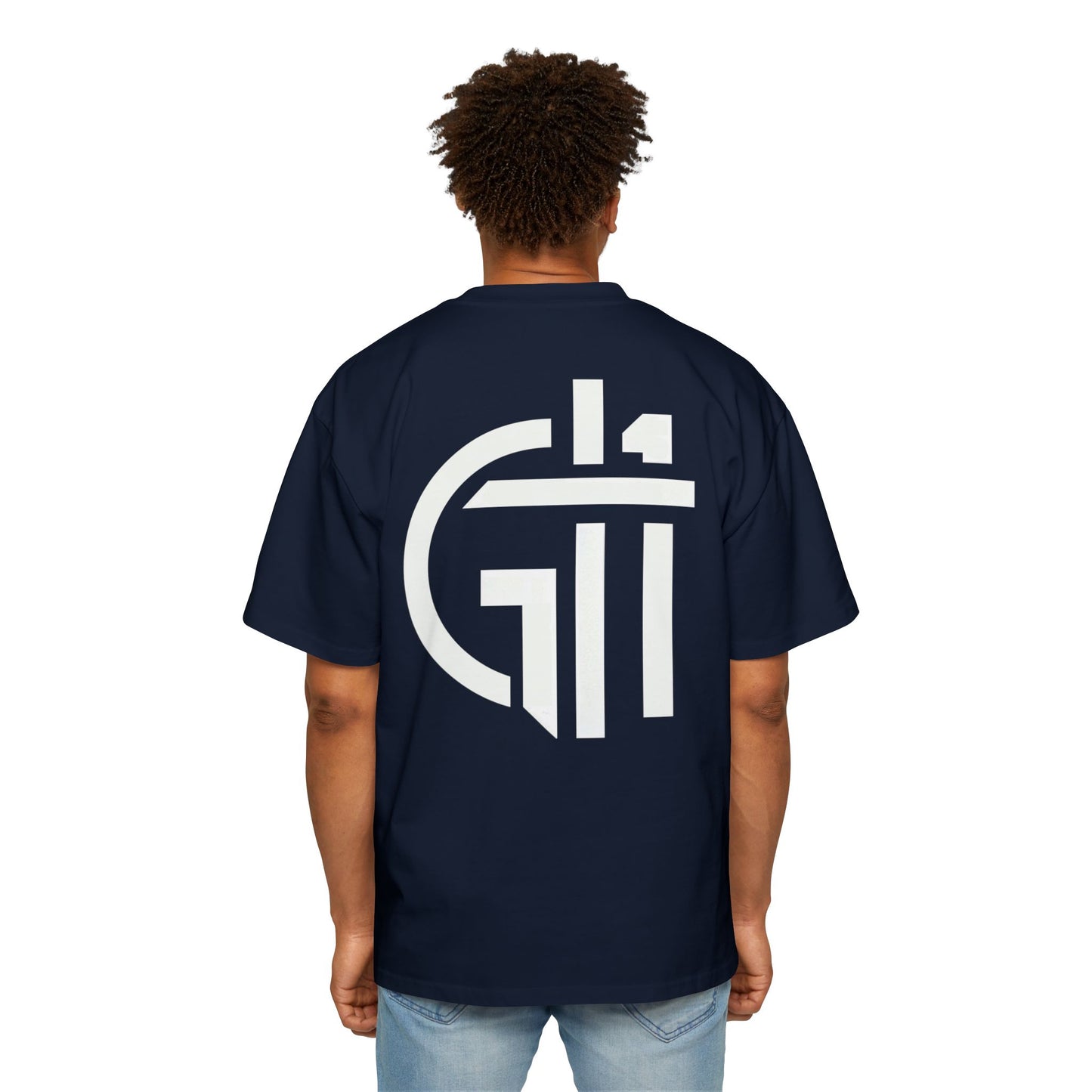 Oversized God First Tee