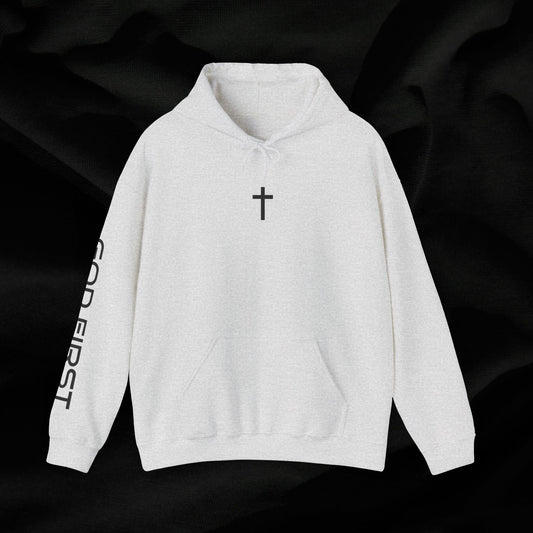 God First Cross Unisex Heavy Hoodie