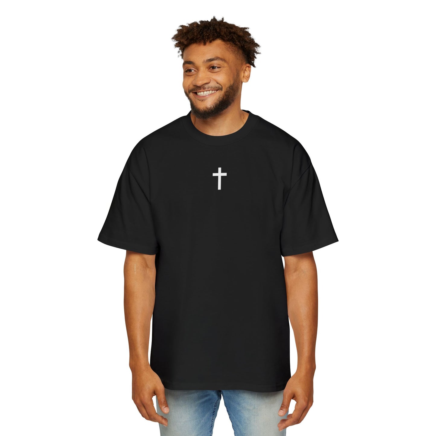Oversized God First Tee