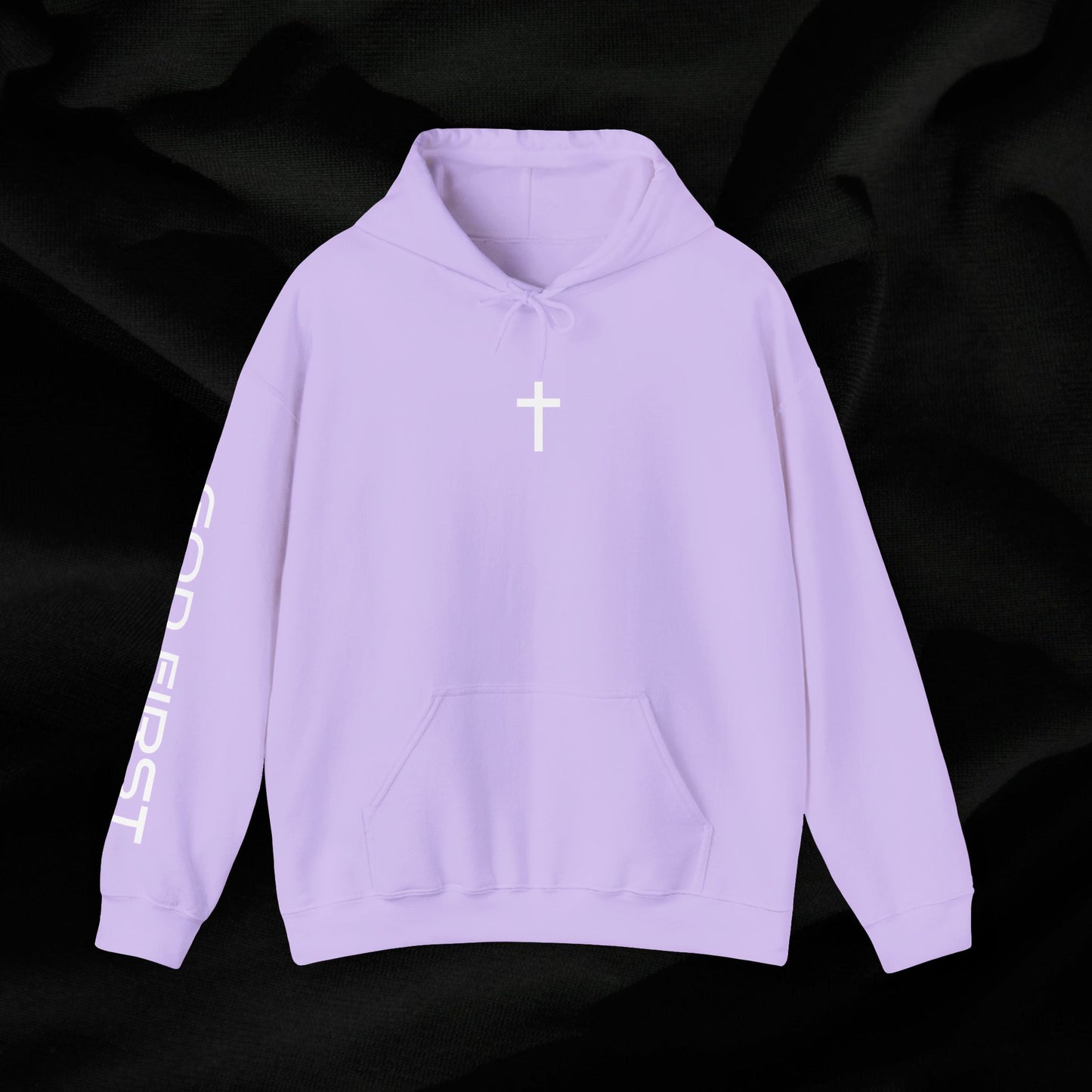God First Cross Unisex Heavy Hoodie