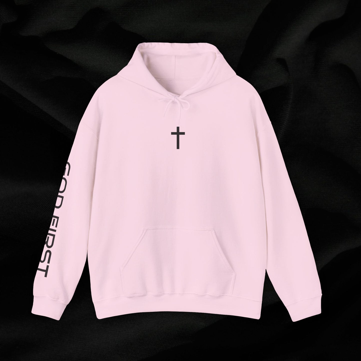 God First Cross Unisex Heavy Hoodie