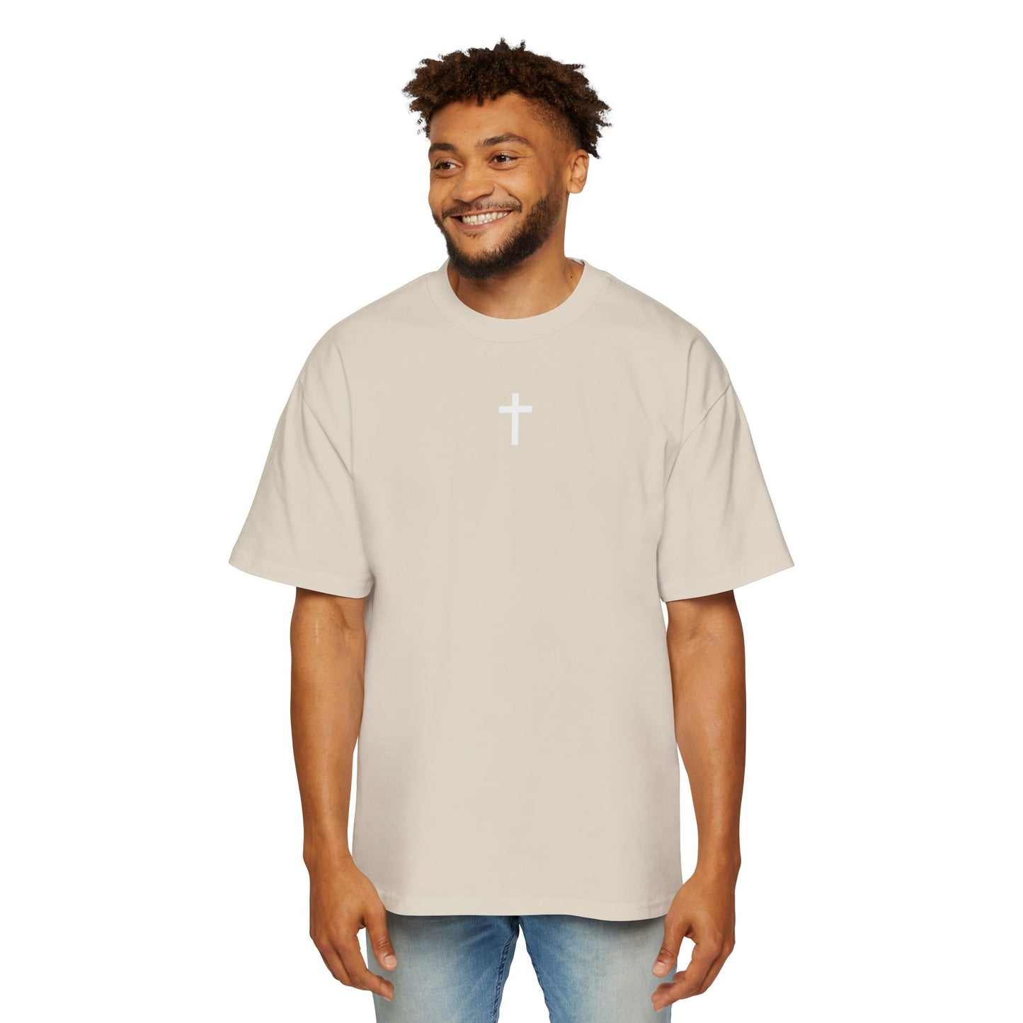 Oversized God First Tee