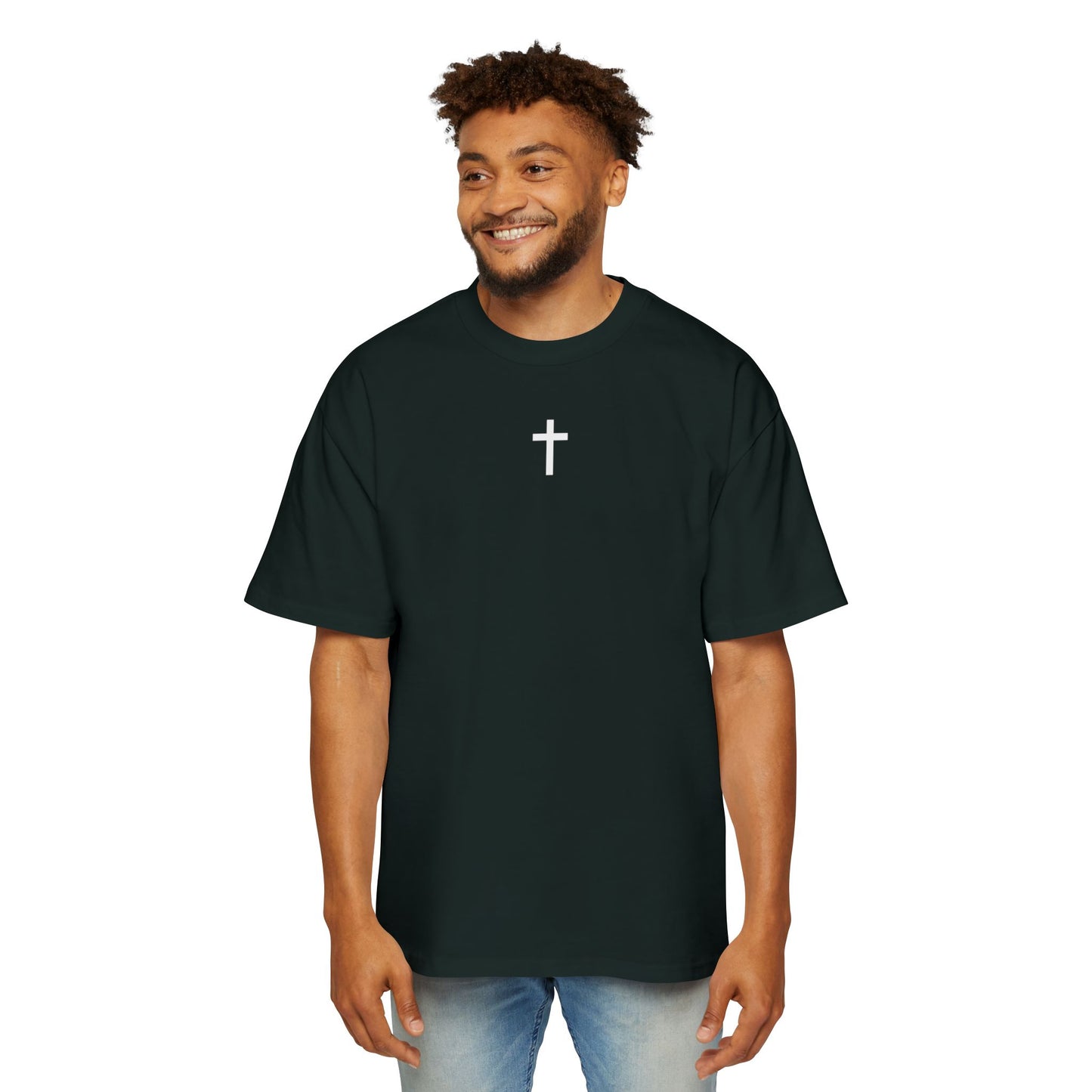 Oversized God First Tee